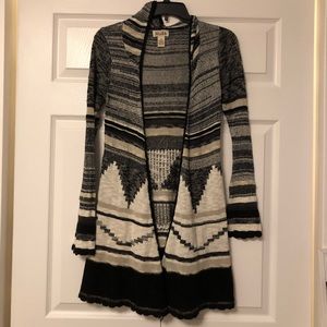 Mudd Hooded Cardigan